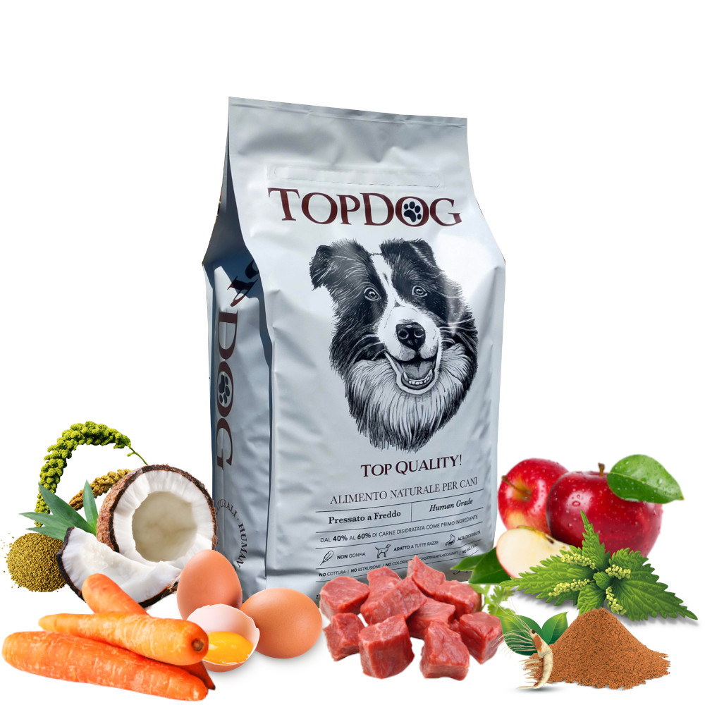 Crocchette Naturali per Cani pressate a freddo